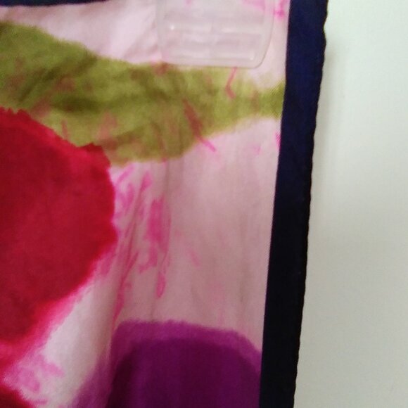 100% Silk ADRIENNE LANDAU Scarf - Picture 8 of 9